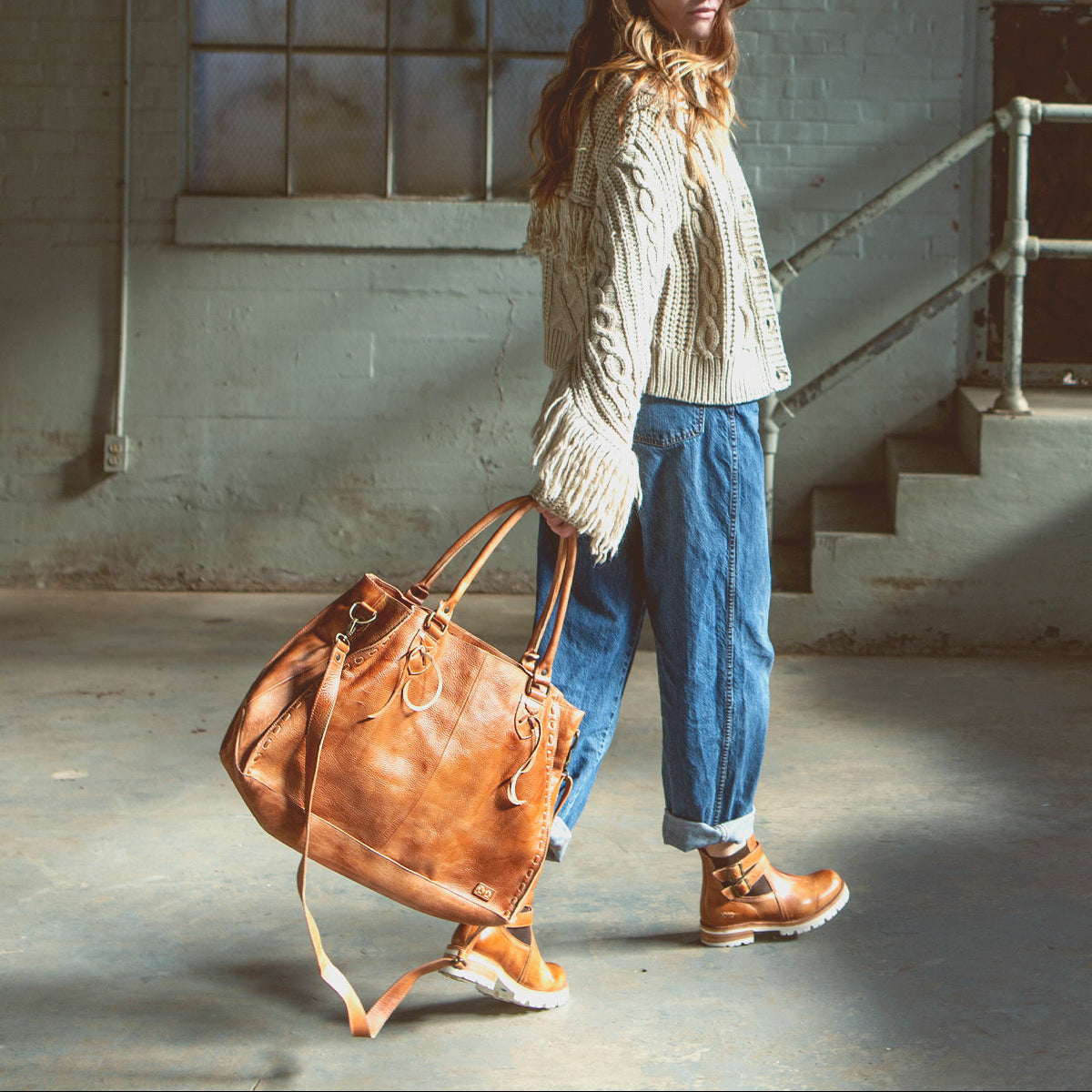 BED STU Rockaway tan rustic