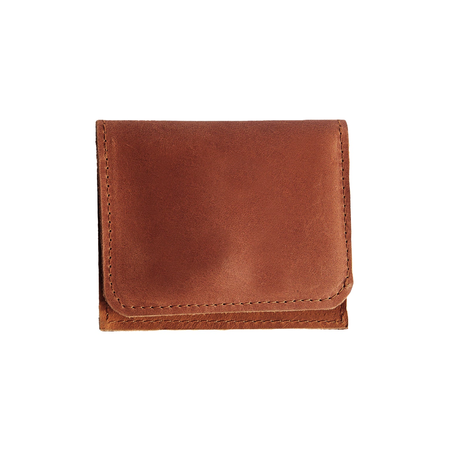 Able Debre Mini Wallet whiskey leather