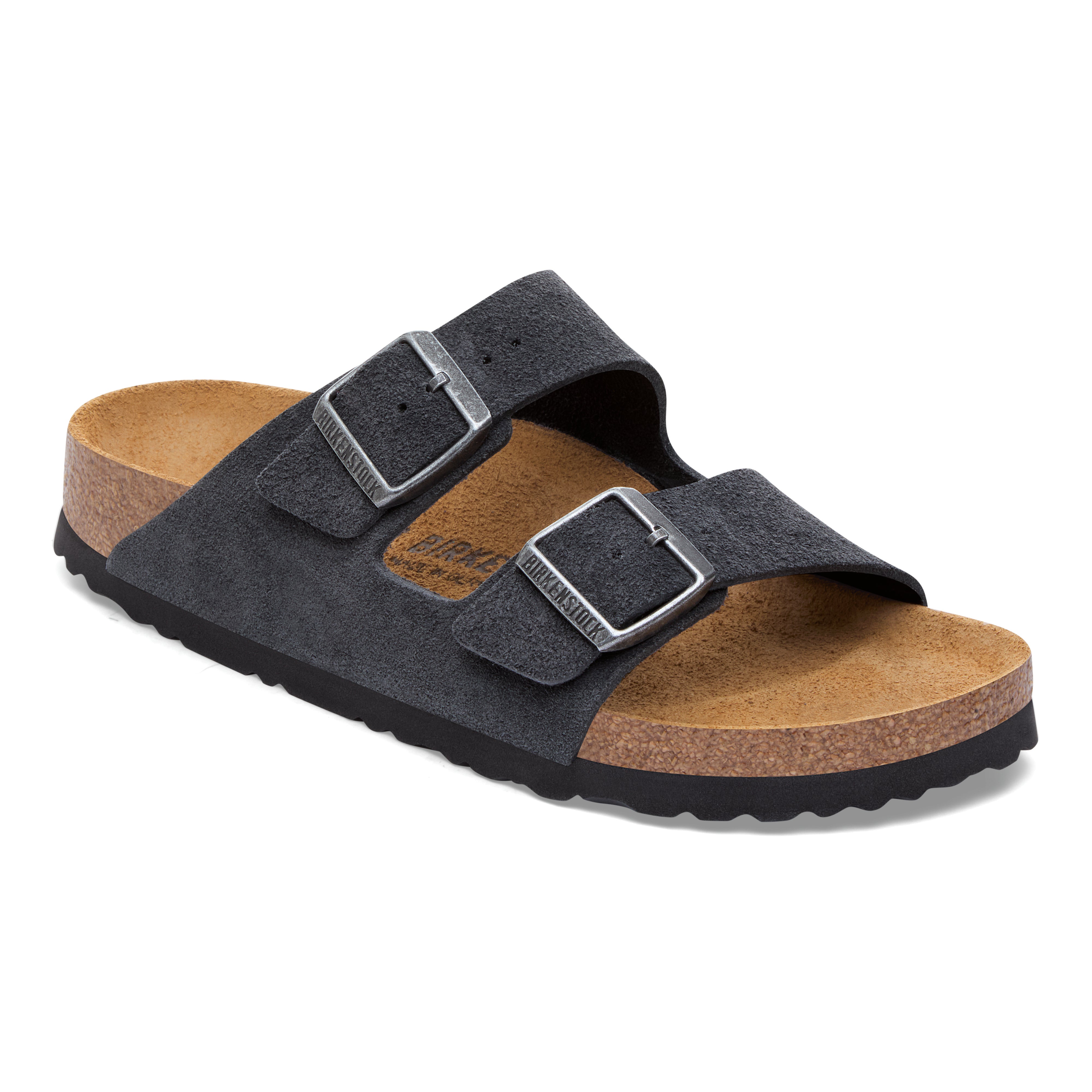Birkenstock Arizona charcoal suede