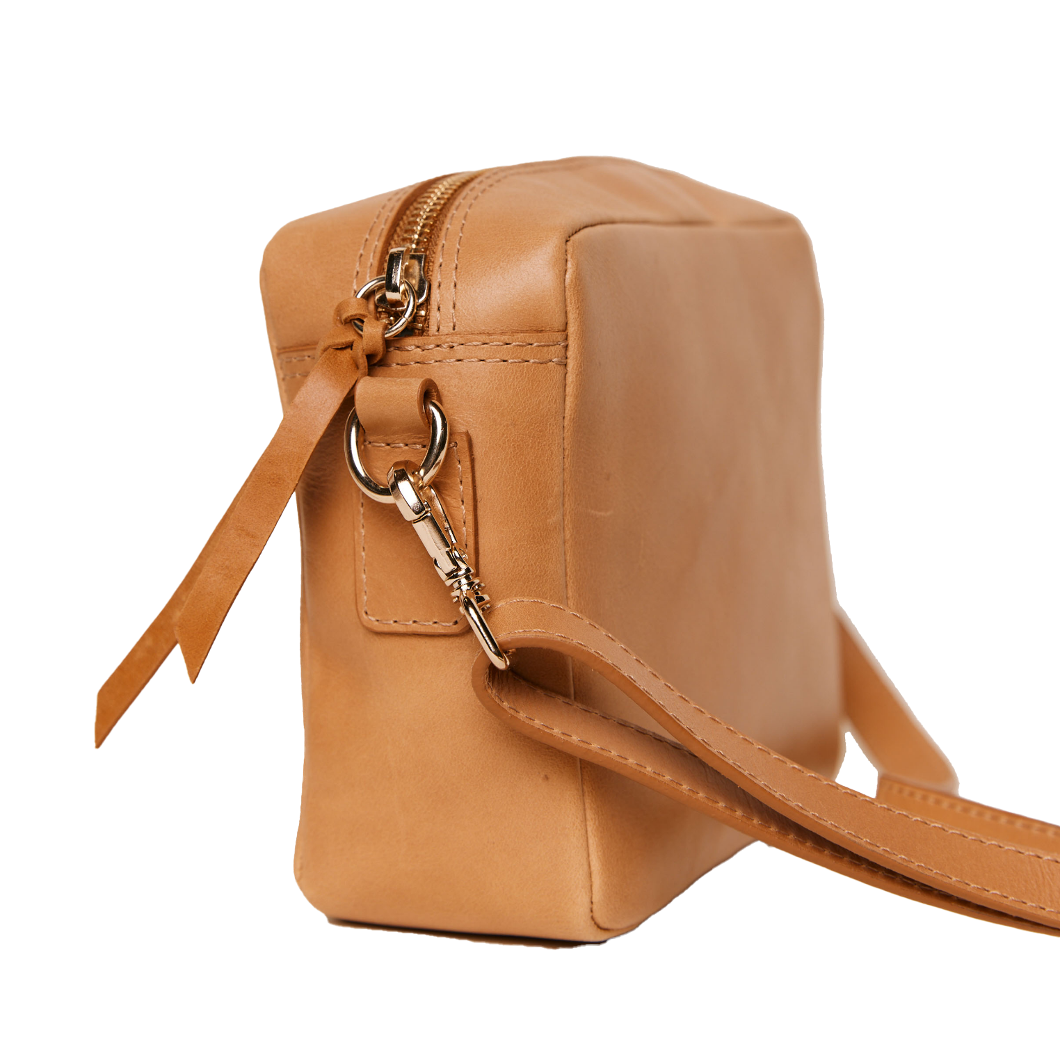 ABLE Aurora Crossbody cognac