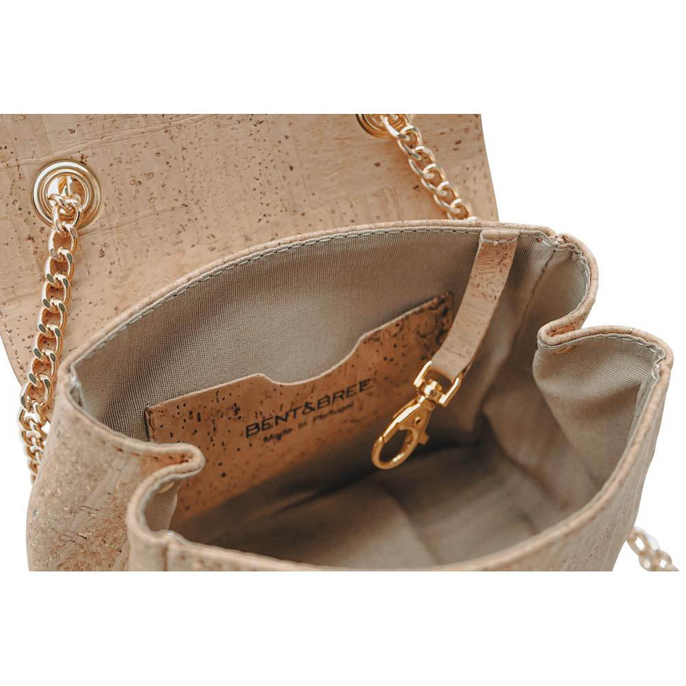 Bent&Bree Samara Convertible Mini Cork Bag red