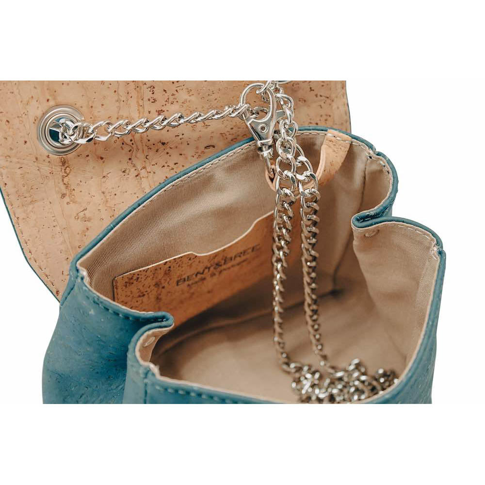 Bent&Bree Samara Convertible Mini Cork Bag red