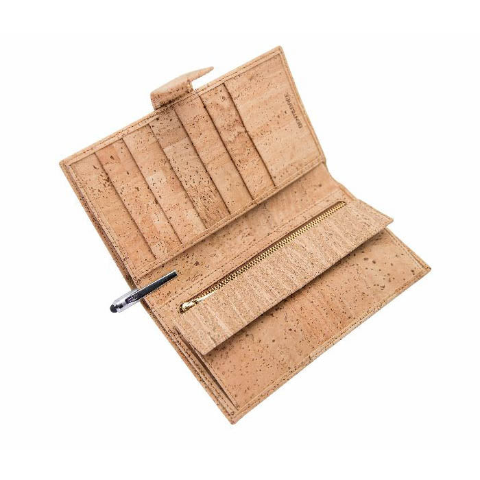 Bent&Bree Brynn Cork Wallet natural/gold