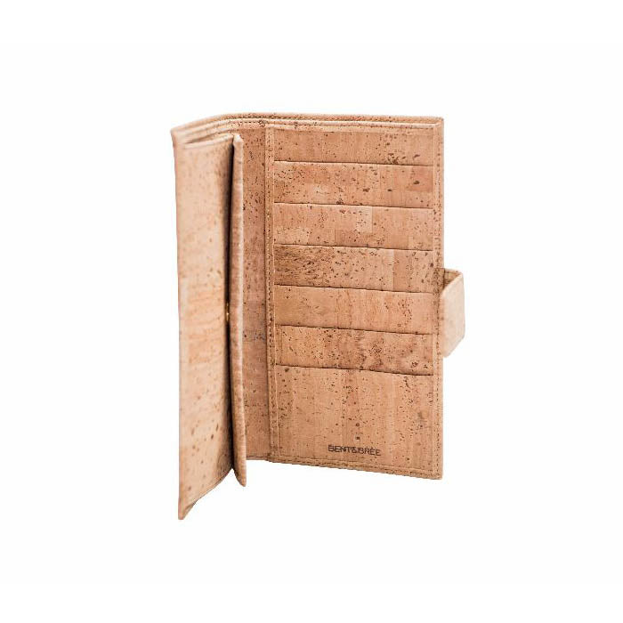 Bent&Bree Brynn Cork Wallet natural/gold