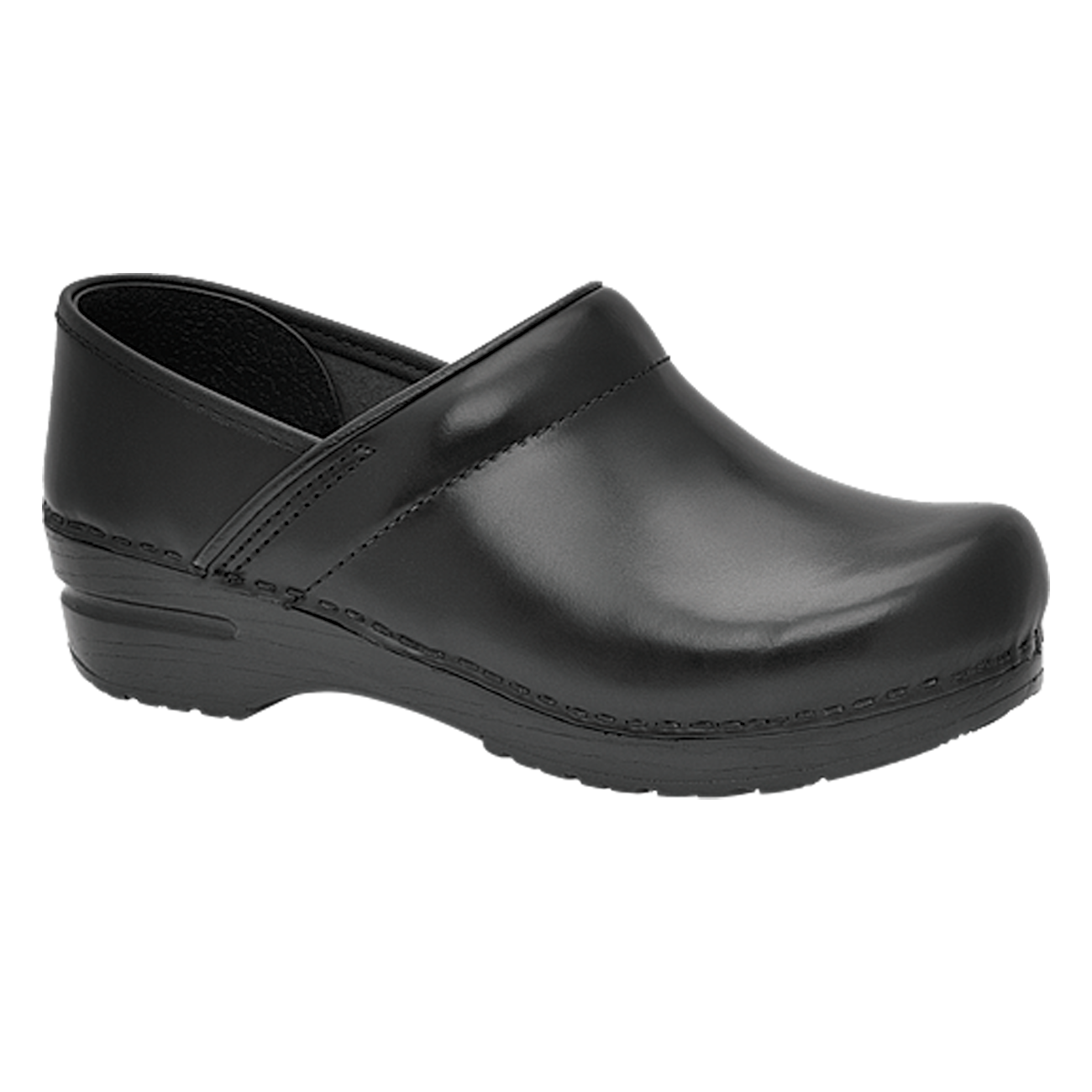 Dansko Women's Professional black cabrio leather