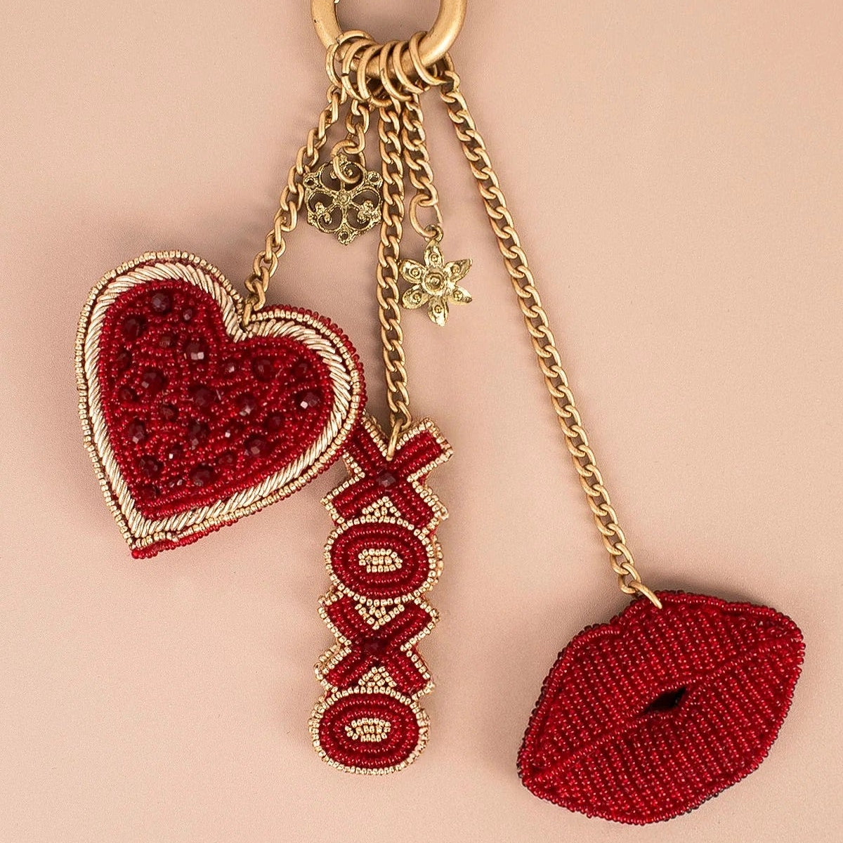 Mary Frances Lovers Lane Bag Charm
