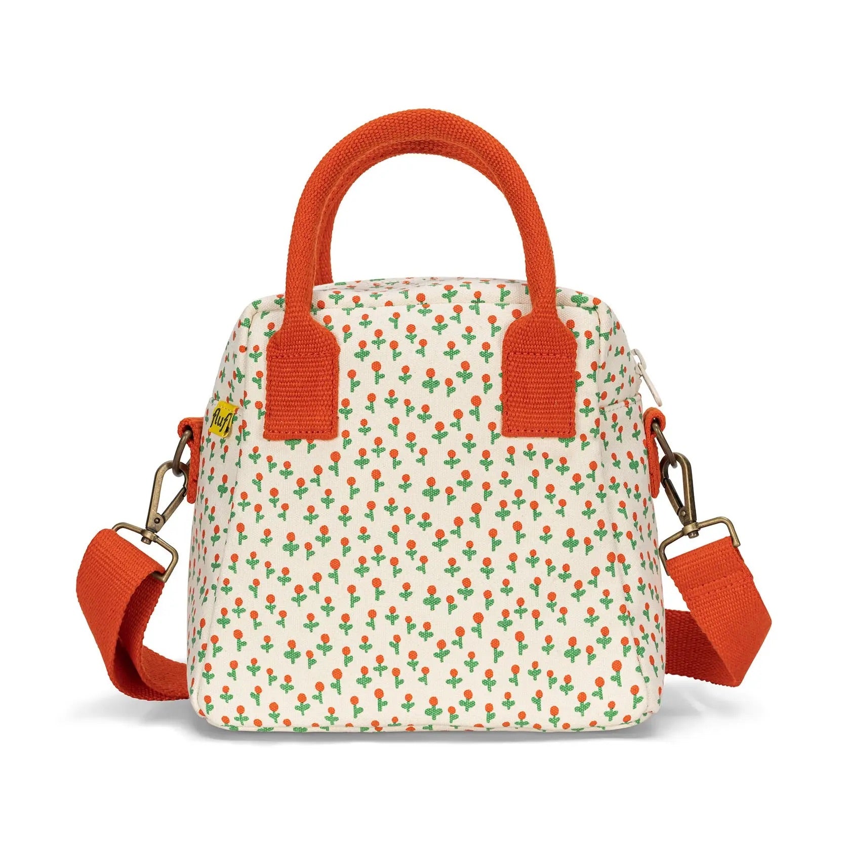 Fluf Lunch Clutch tiny roses