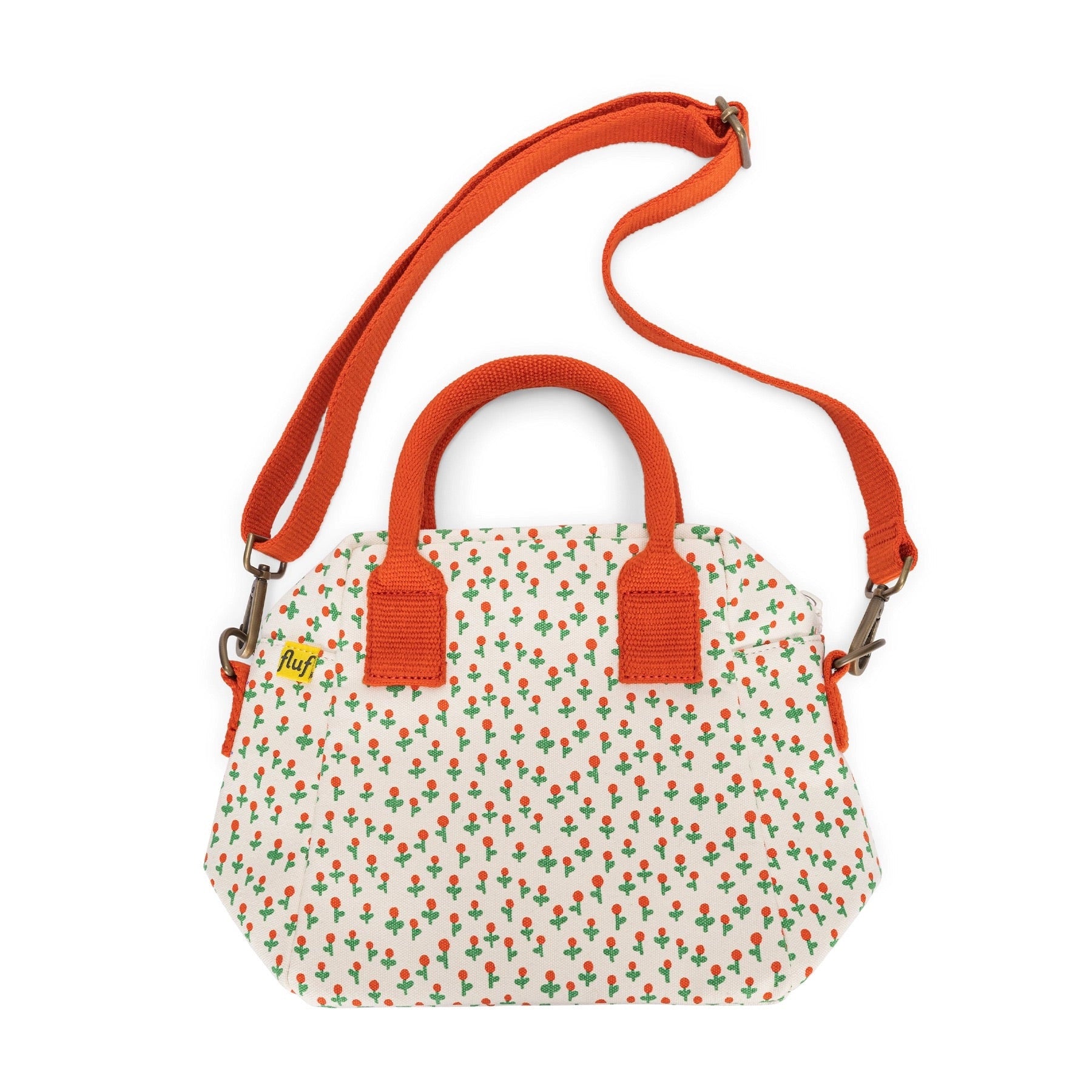 Fluf Lunch Clutch tiny roses