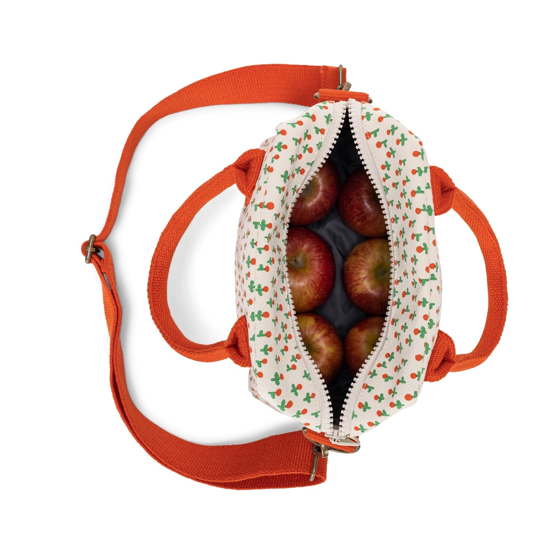 Fluf Lunch Clutch tiny roses