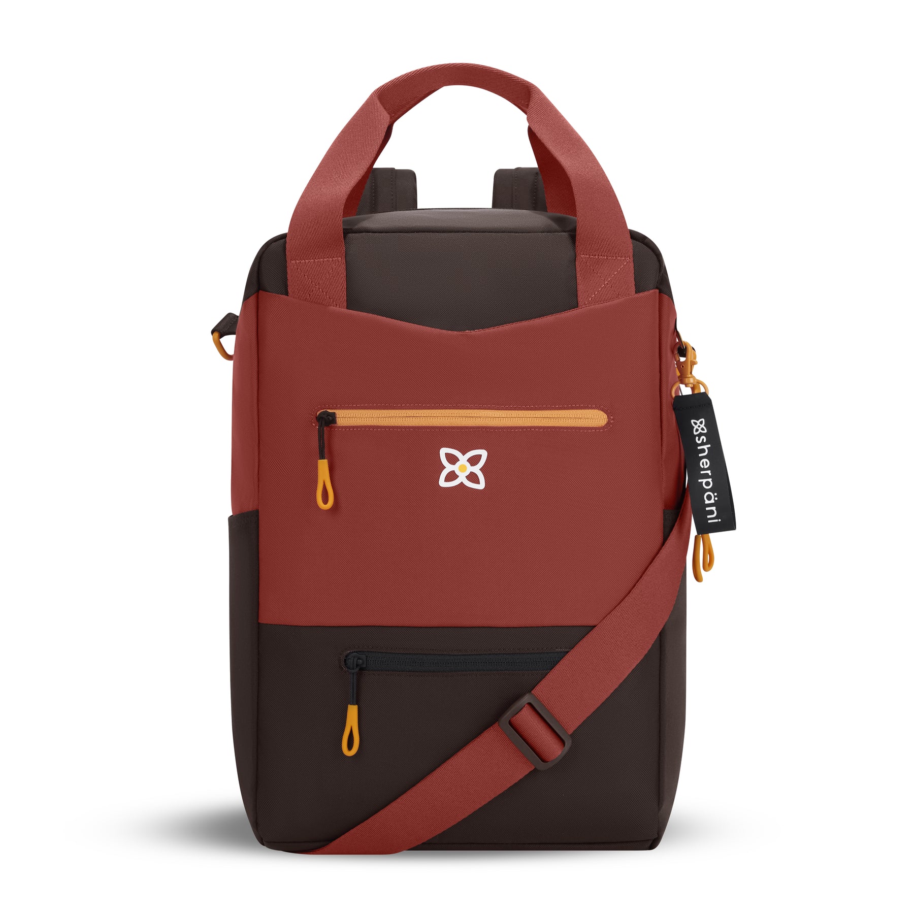 Sherpani Camden Convertible Backpack/Crossbody/Tote Bag cider