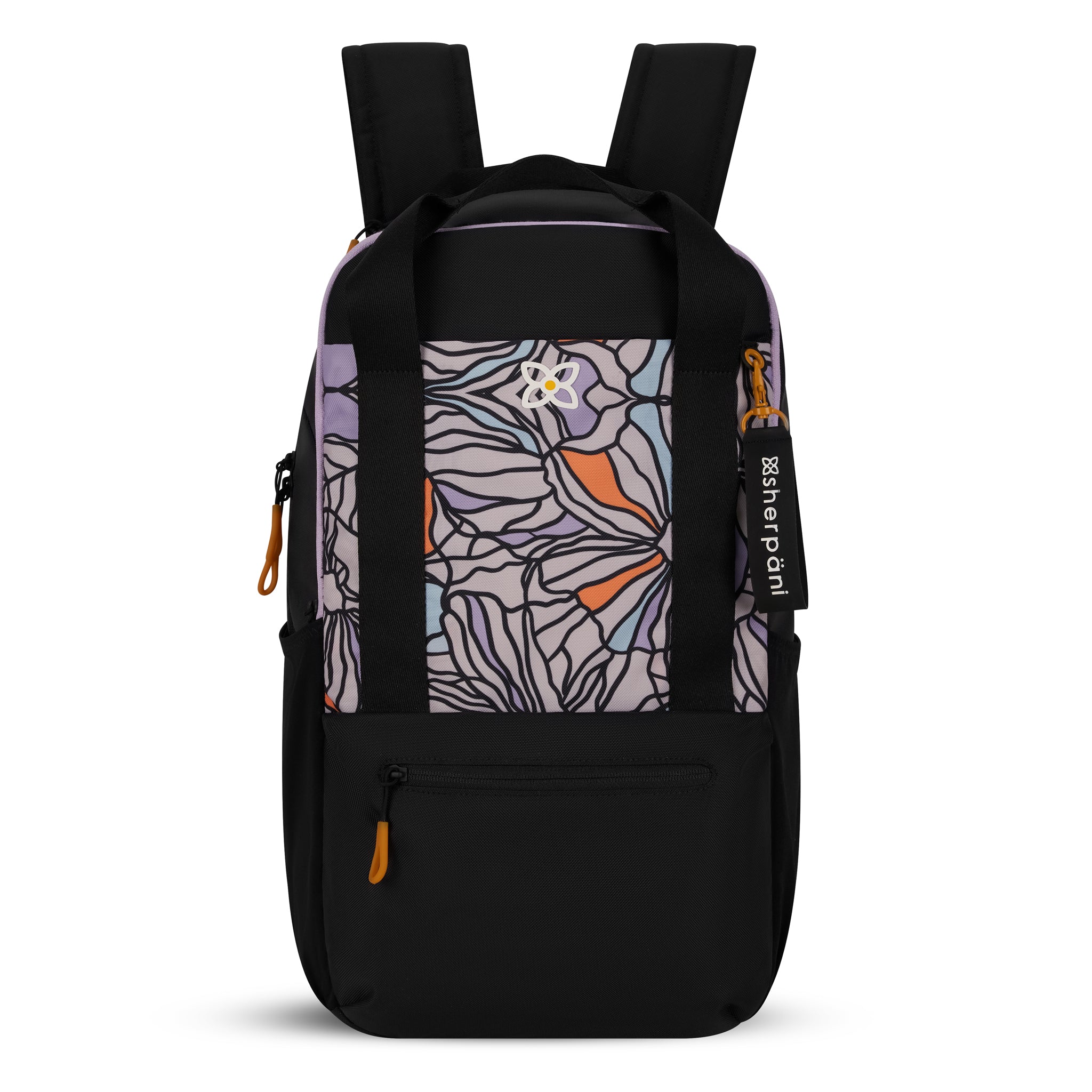 Sherpani Camden Convertible Backpack/Crossbody/Tote Bag bloom