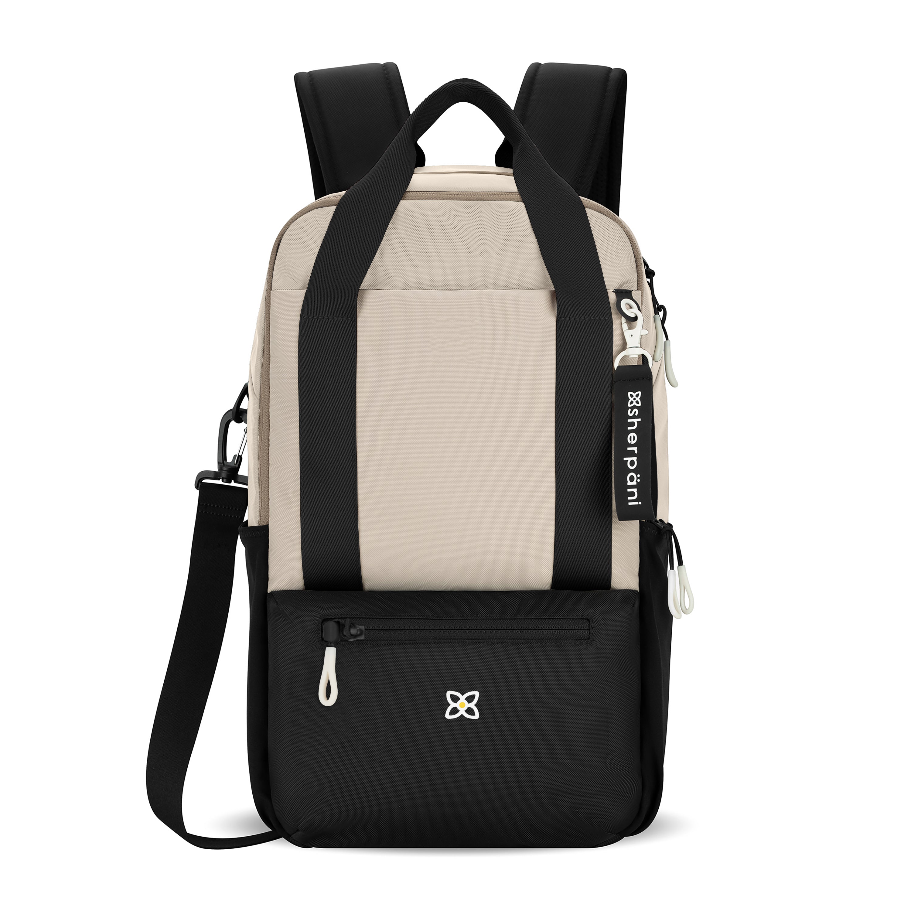 Sherpani Camden Convertible Backpack con leche