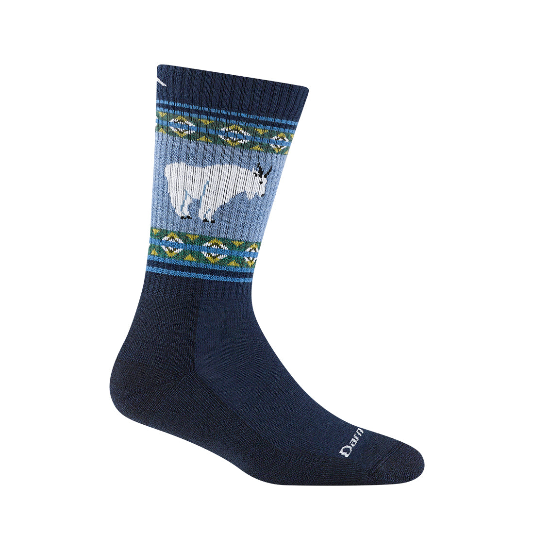 Darn Tough Women's Vanna Grizzle Boot Midweight with Cushion goat blue