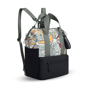 Sherpani Dispatch Convertible Tote Bag/Backpack fiori
