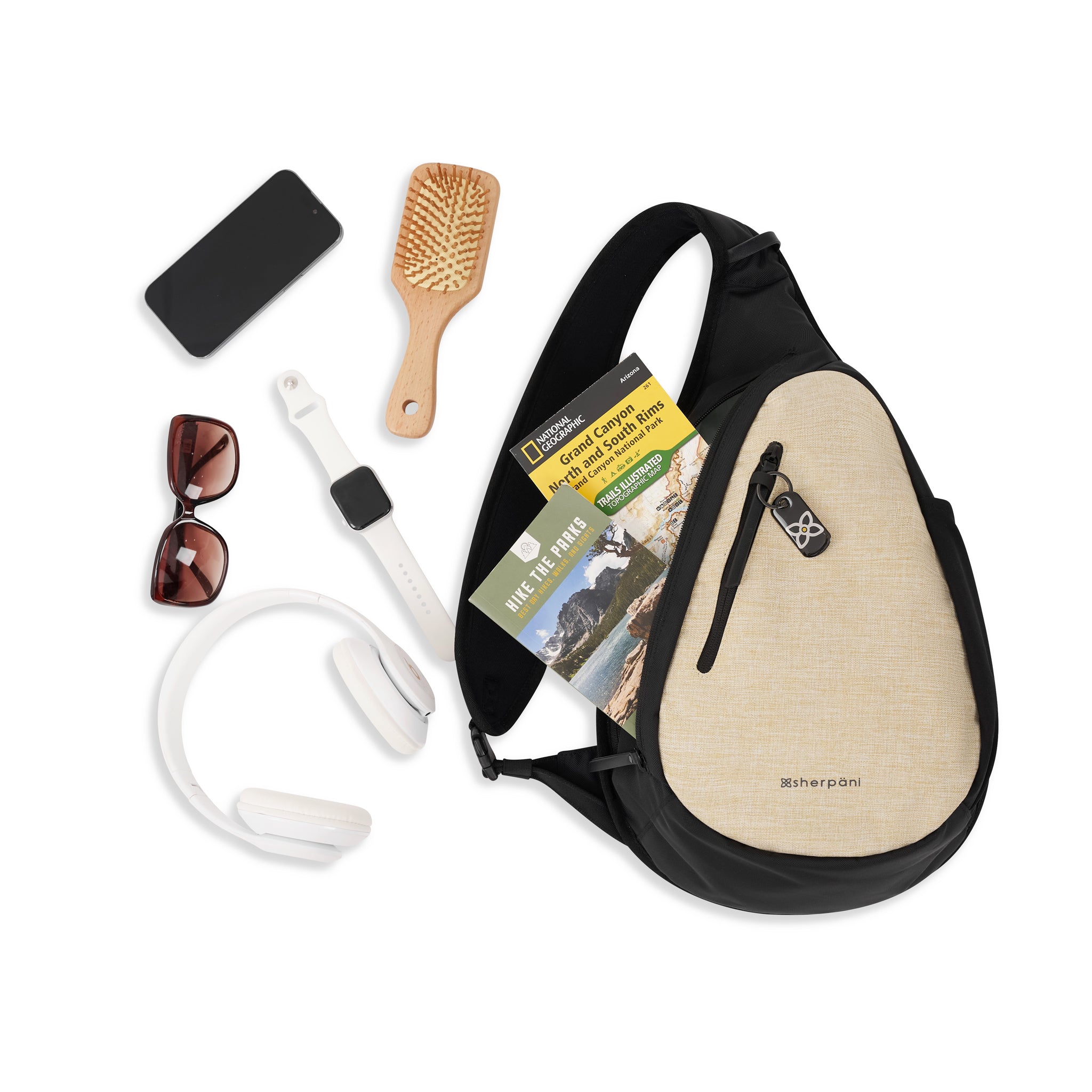 Sherpani Esprit AT Travel Sling Backpack straw