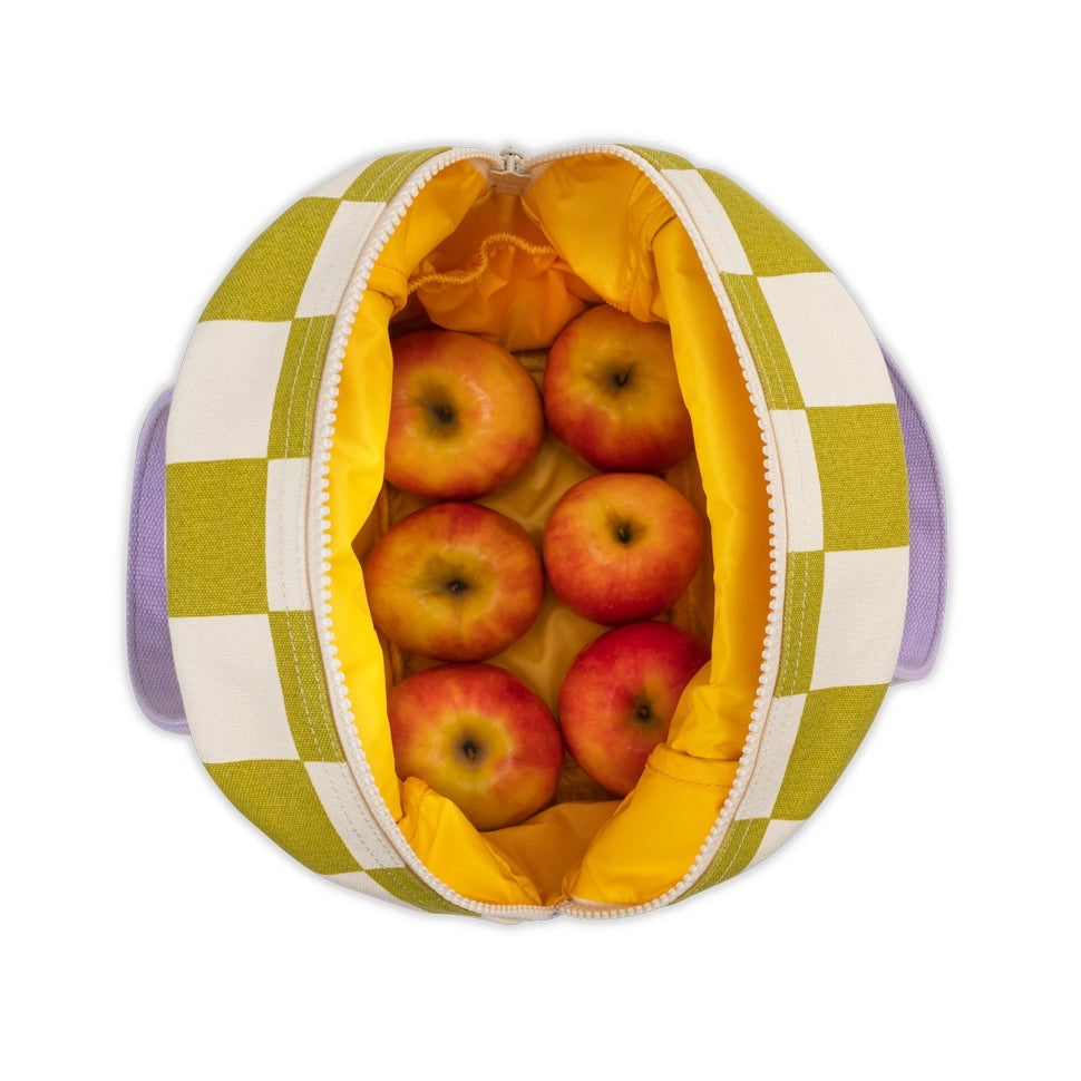 Fluf Zipper Lunch checks pear