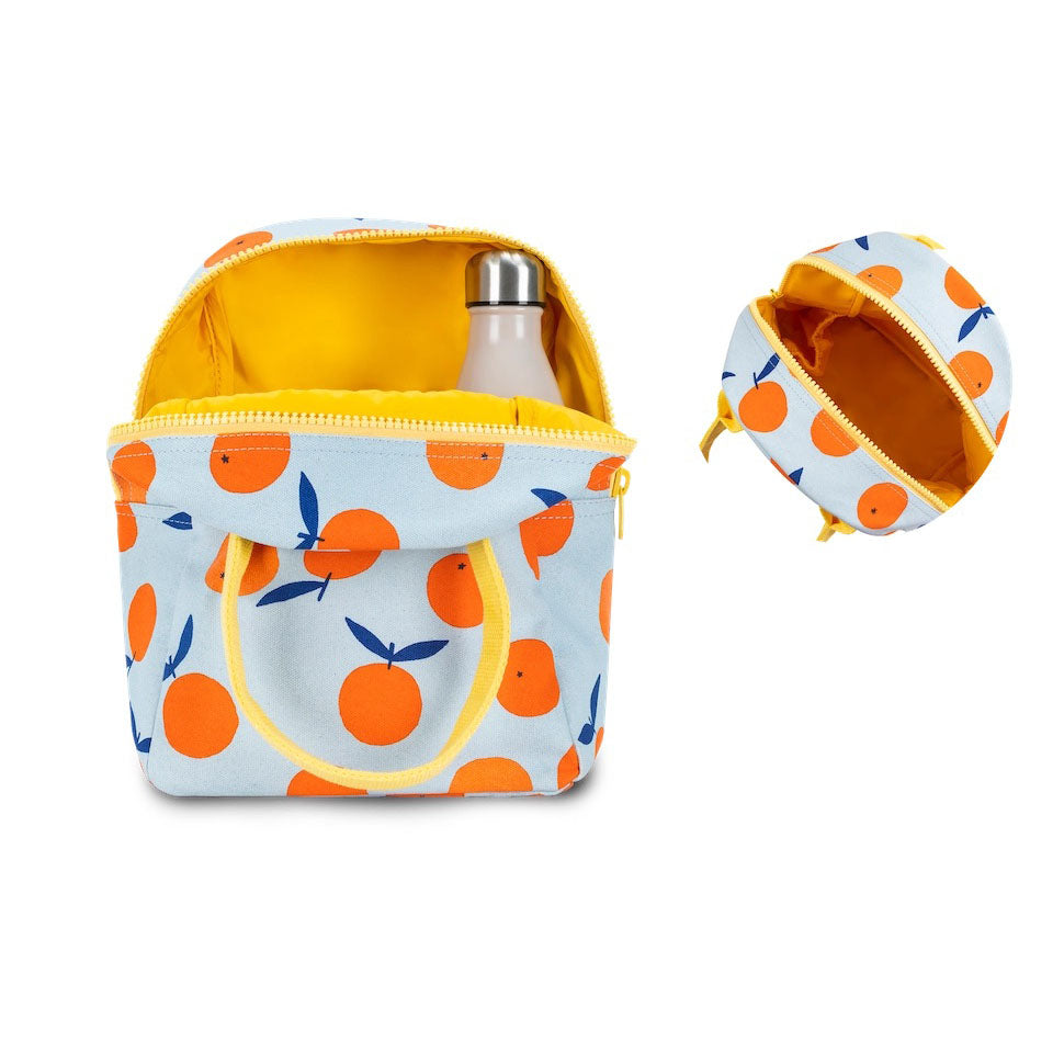 Fluf Zipper Lunch oranges