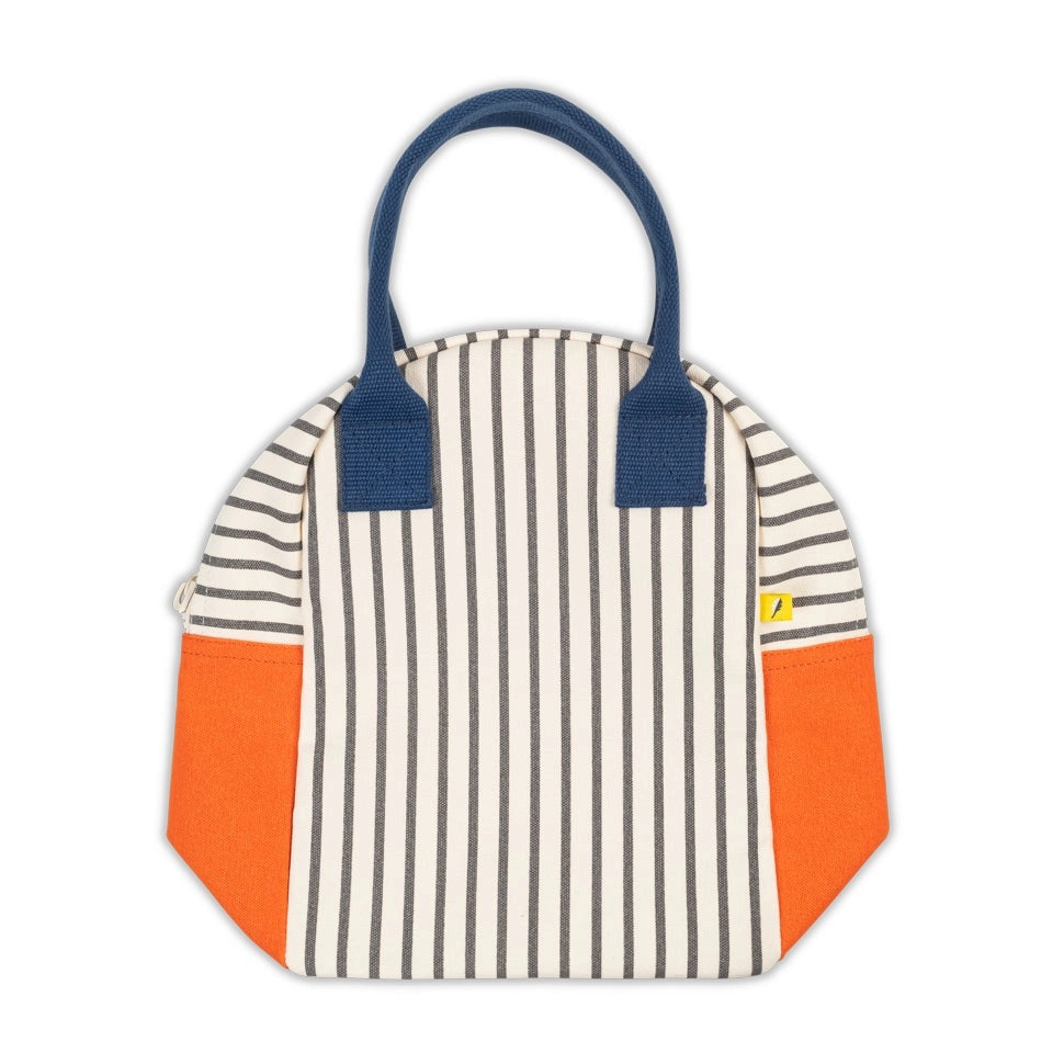 Fluf Zipper Lunch pencil stripe nautical