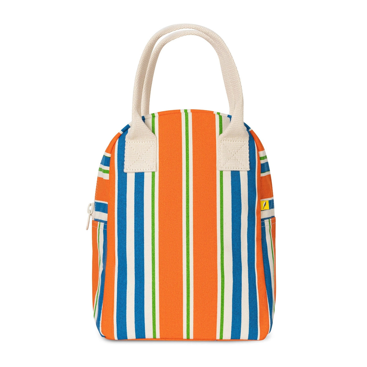 Fluf Zipper Lunch varsity stripe