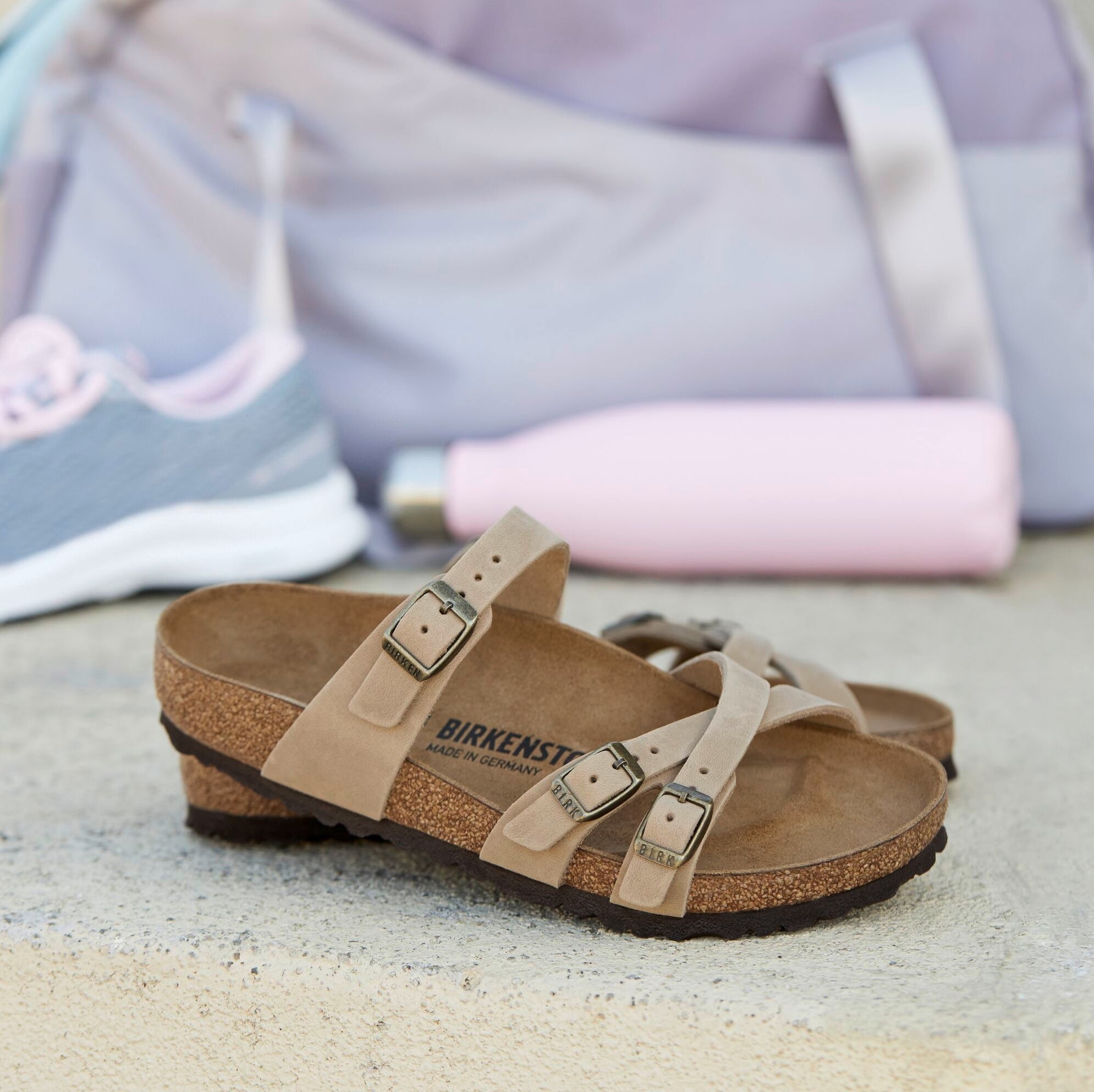 Birkenstock Franca tobacco oiled leather