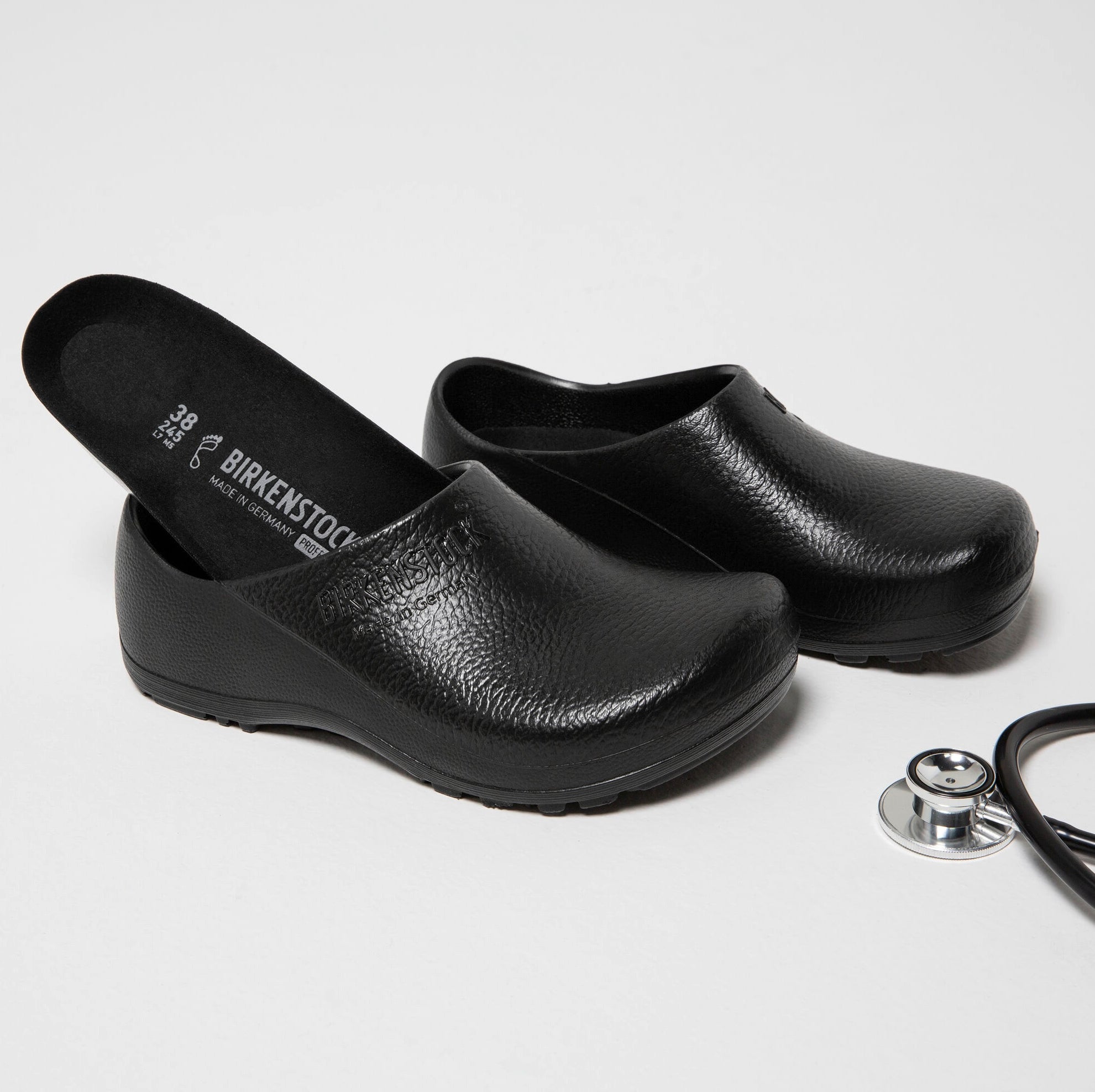 Birkenstock Professional Profi Birki Clog black polyurethane