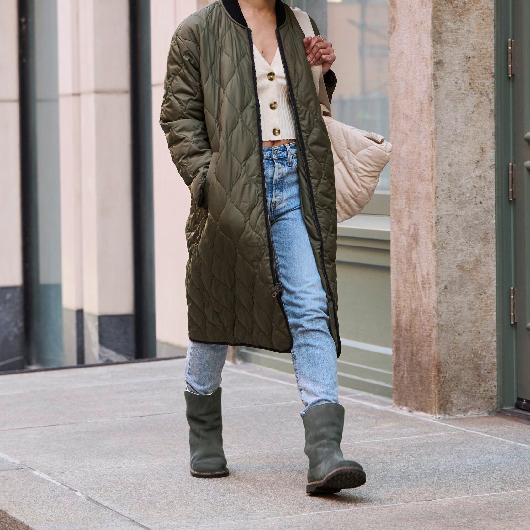 Birkenstock Uppsala graphite suede/natural shearling