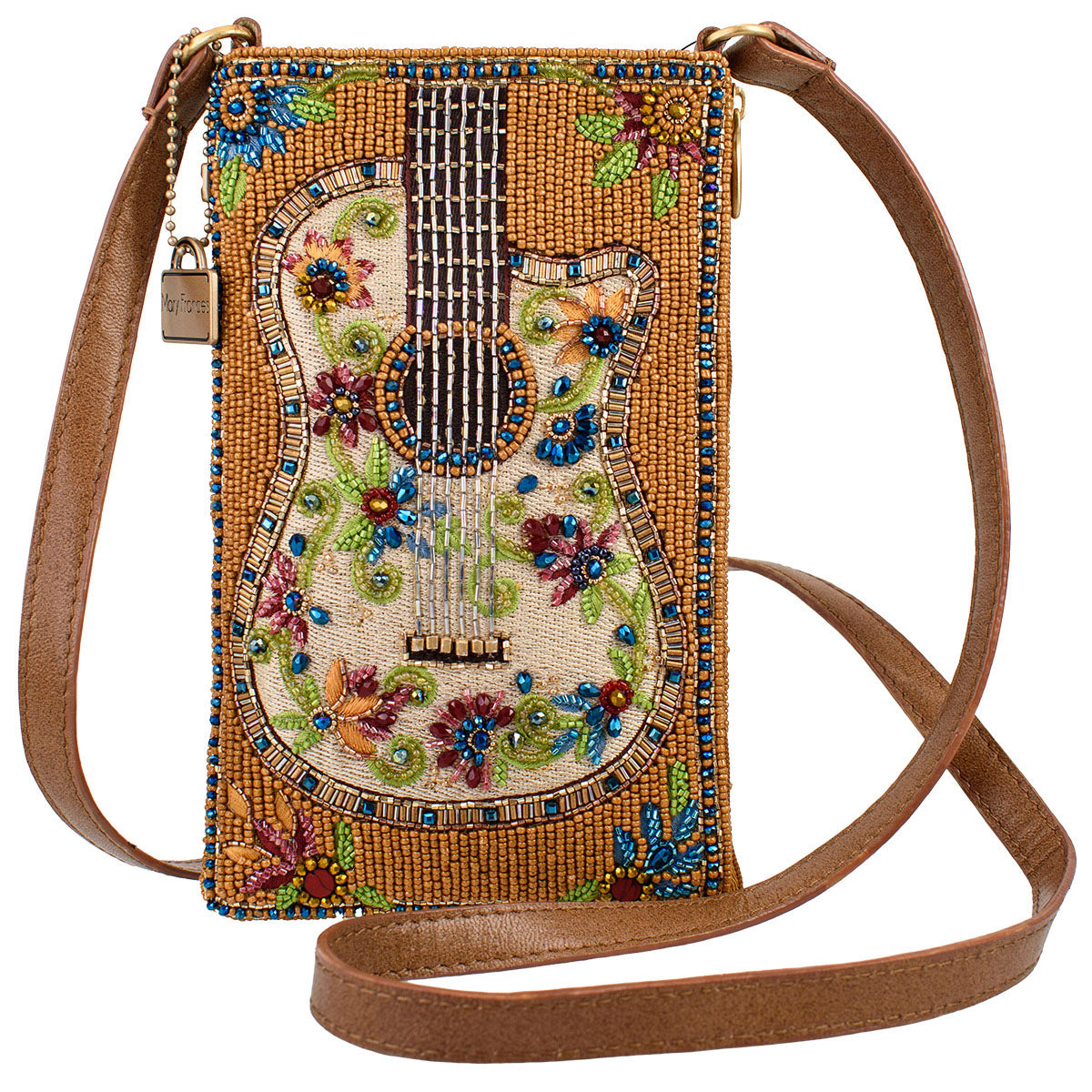 Mary Frances Garden Groove Crossbody Phone Bag