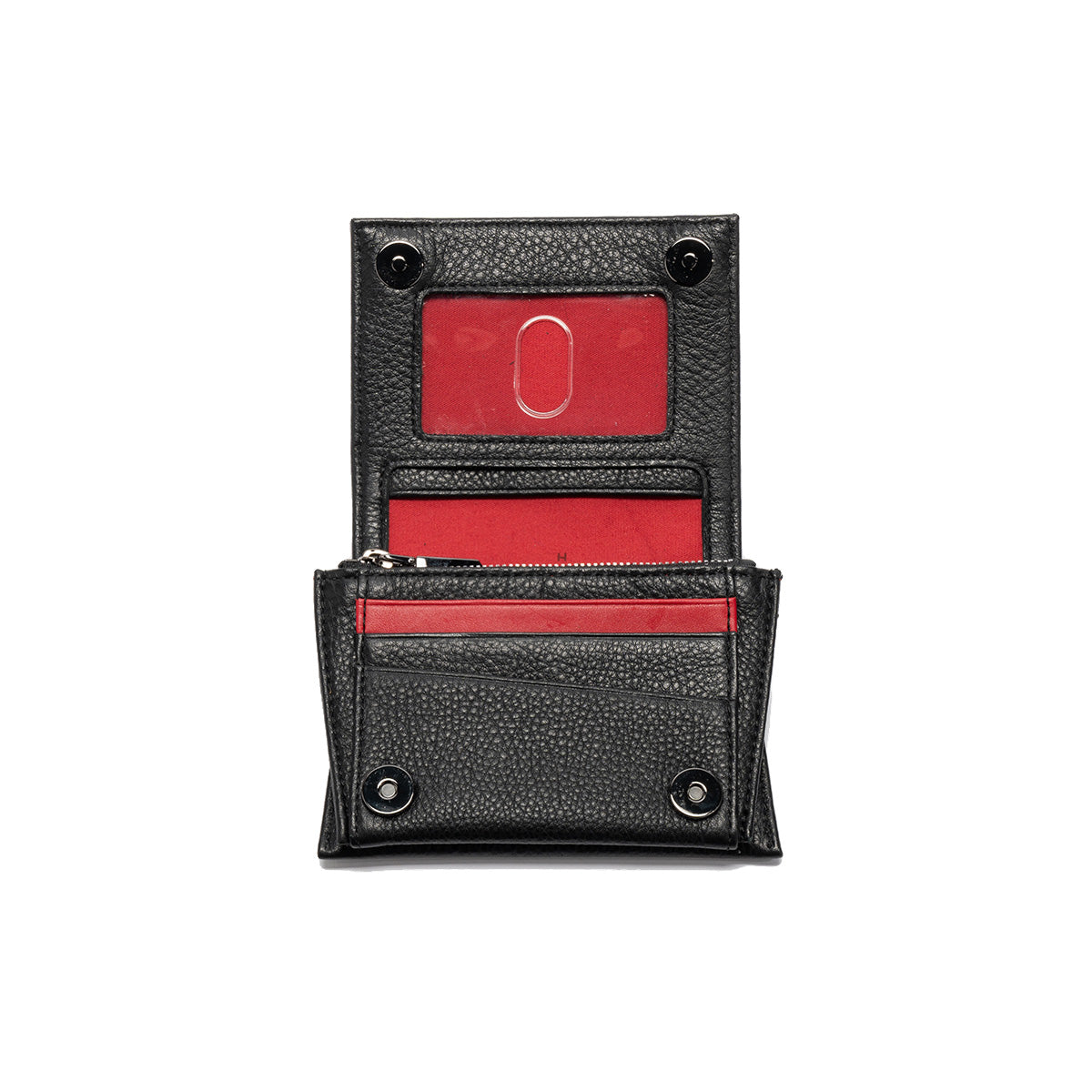Hammitt Allen Wallet black/gunmetal
