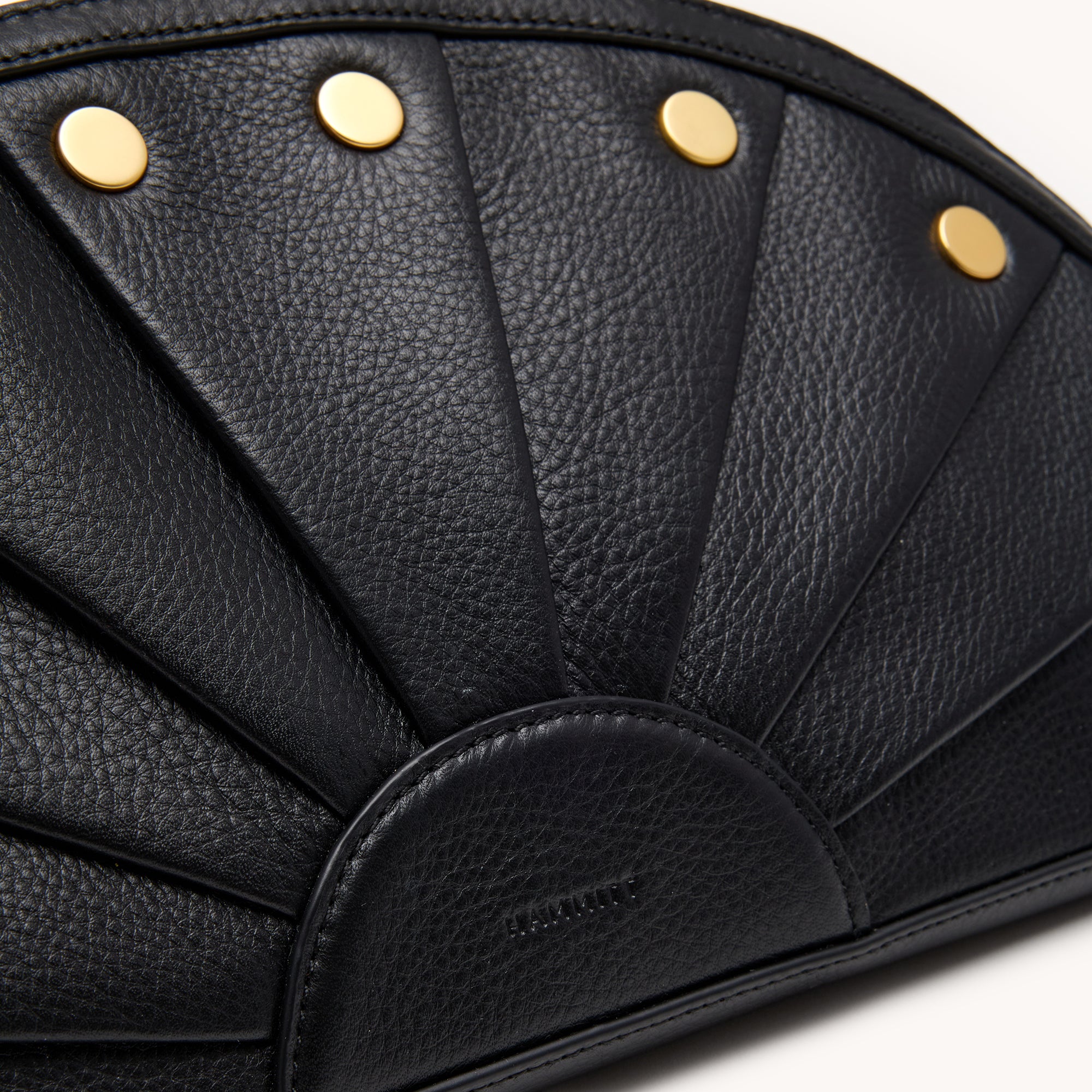 Hammitt Shelley Clutch black/brushed gold