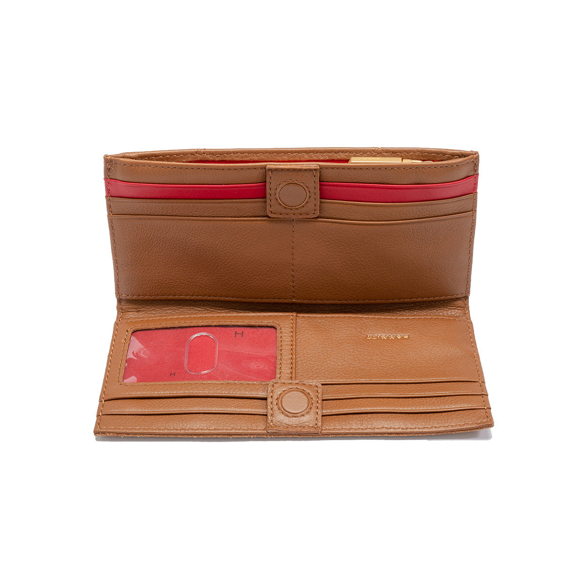 Hammitt 110 North Wallet mahogany pebble/brushed gold