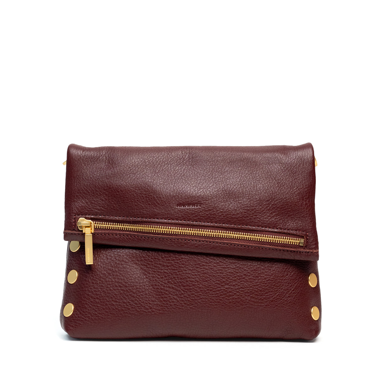 Hammitt VIP Med Crossbody Clutch cherrywood pebble/brushed gold
