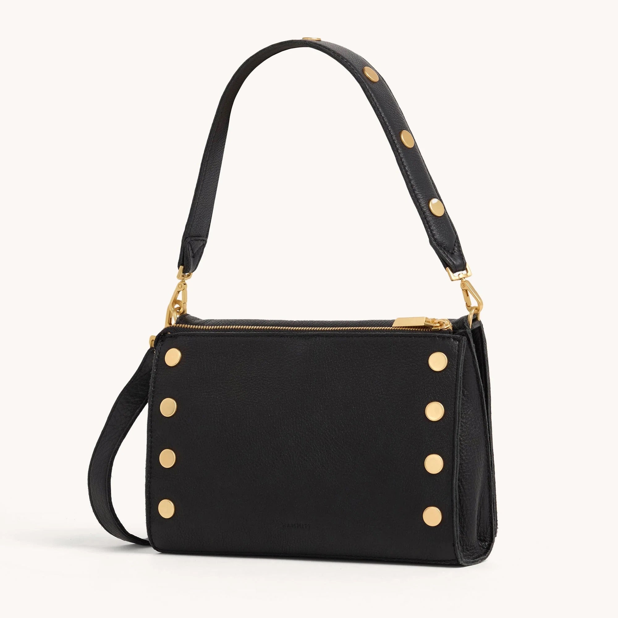 Hammitt Montana Clutch Sml black/brushed gold