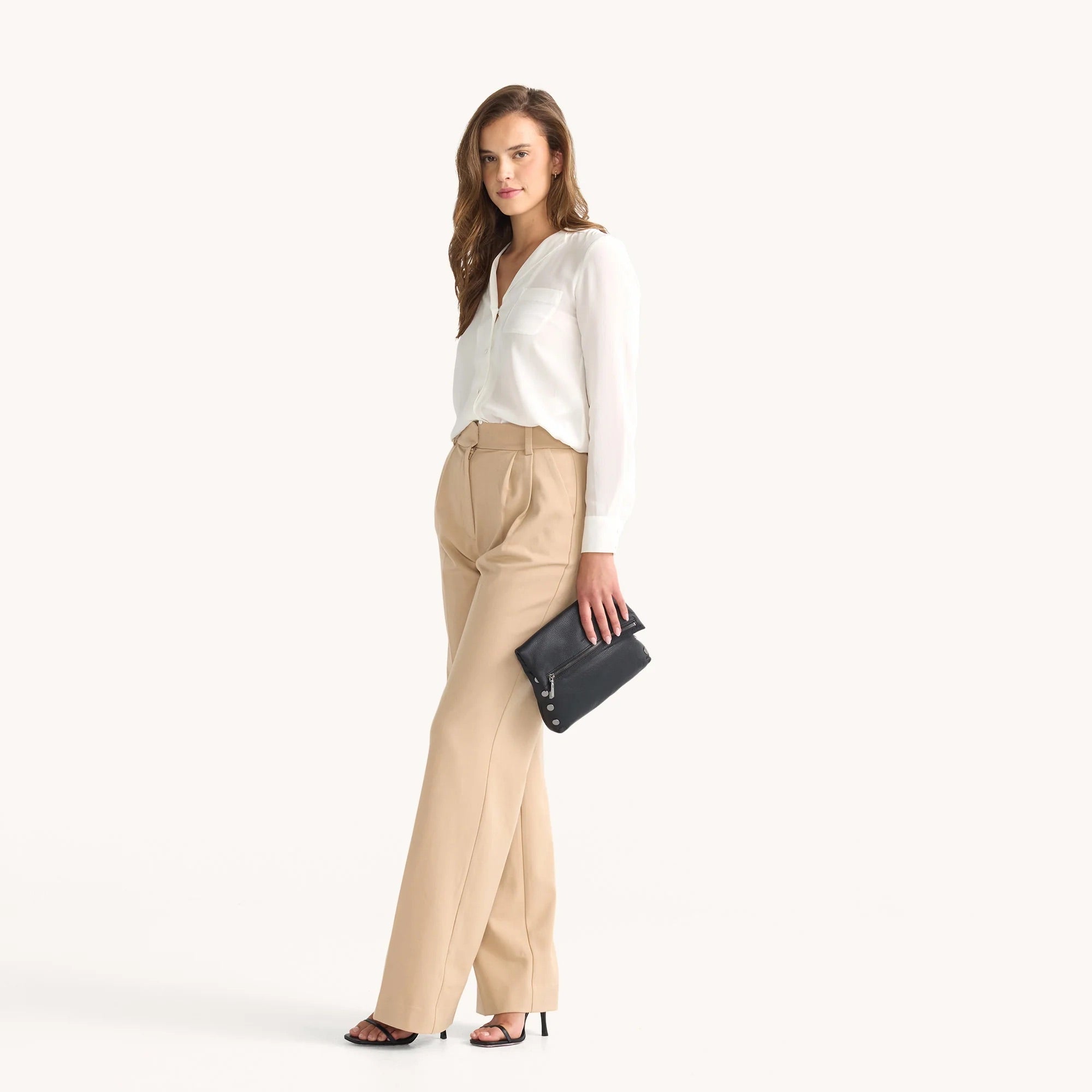 Hammitt VIP Med Crossbody Clutch black/gunmetal