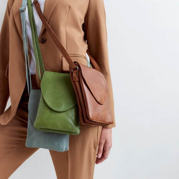 Latico Pippa Crossbody brown leather