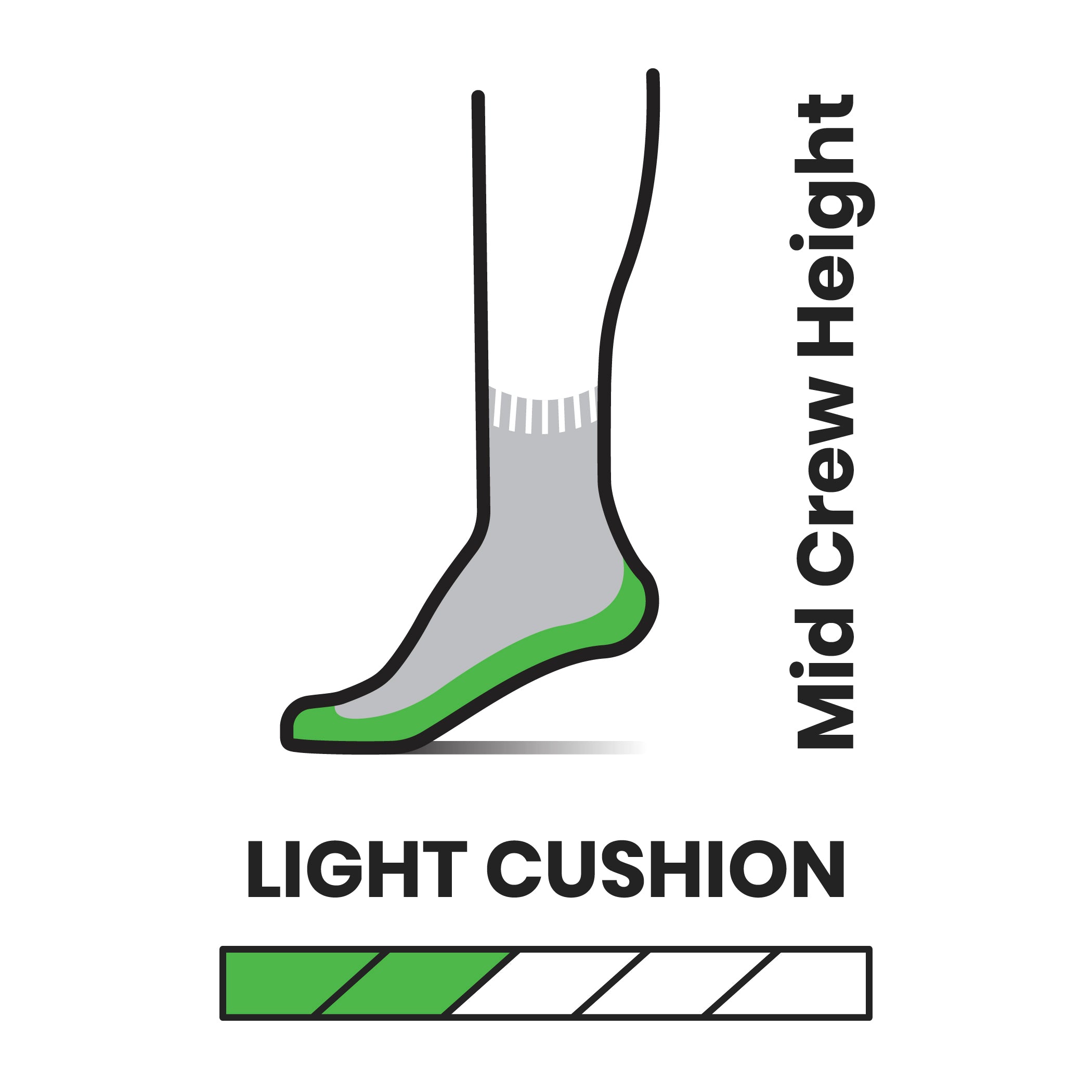 Smartwool Women's Hike Light Cushion Zig Zag Valley Mid Crew winter moss