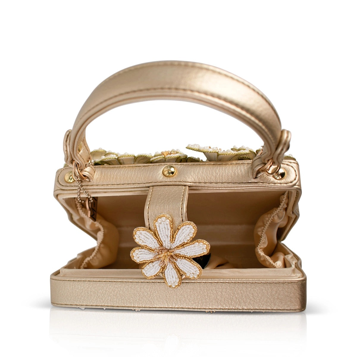 MARY FRANCES パーティーバック リゾート エスニック Mary Frances Basket of Sunshine Top Handle Handbag