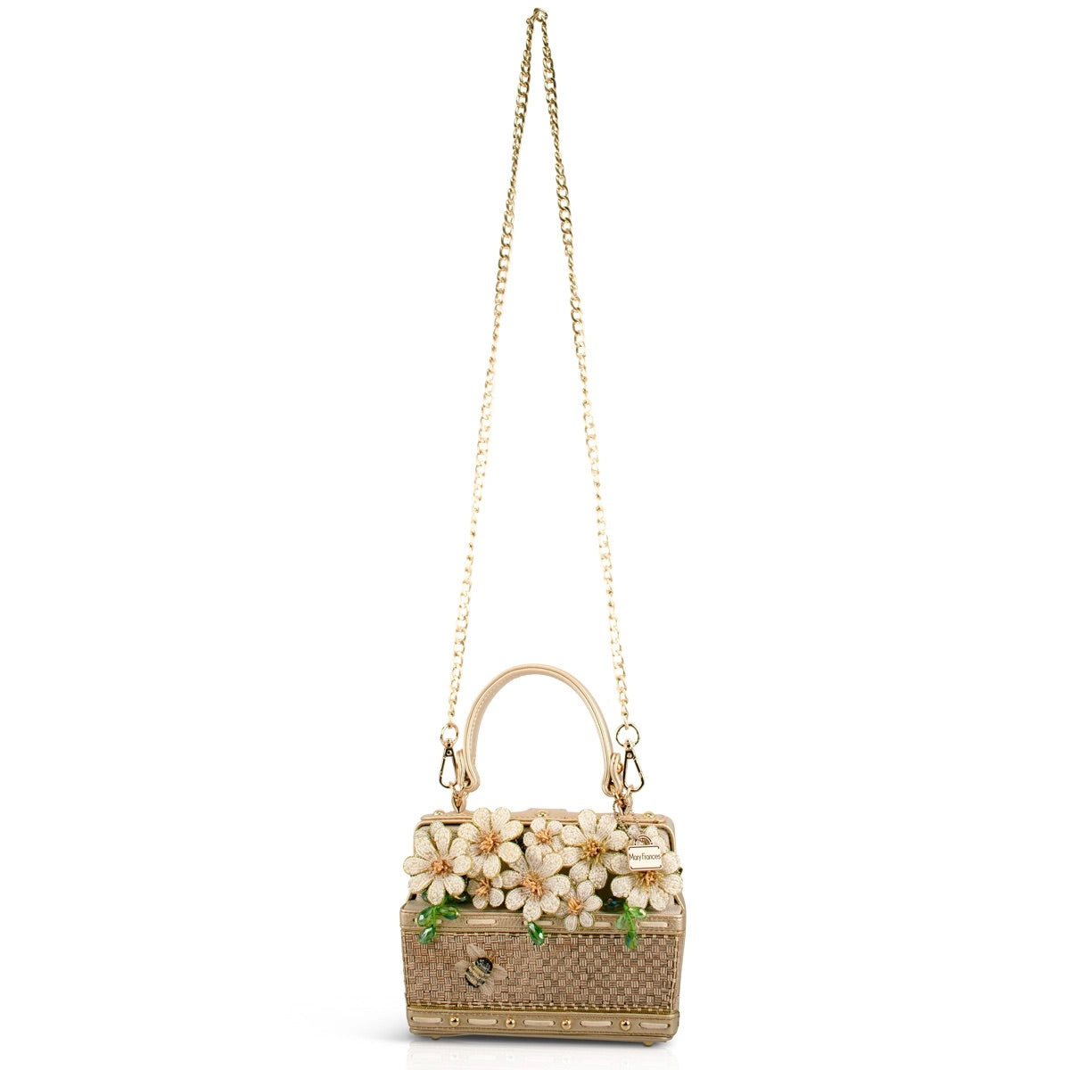 Mary Frances Basket of Sunshine Top Handle Handbag