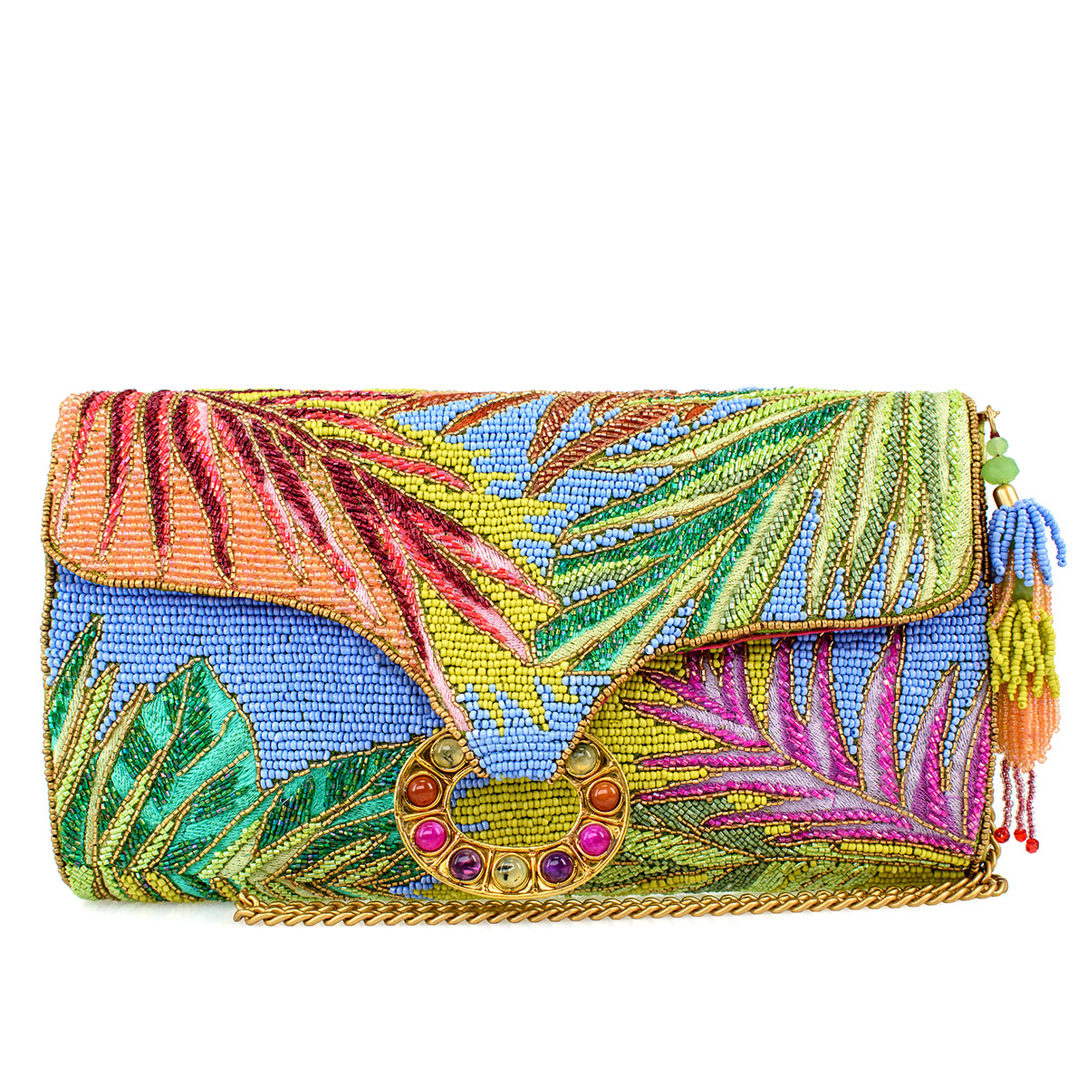 Mary Frances Tropics Crossbody Clutch