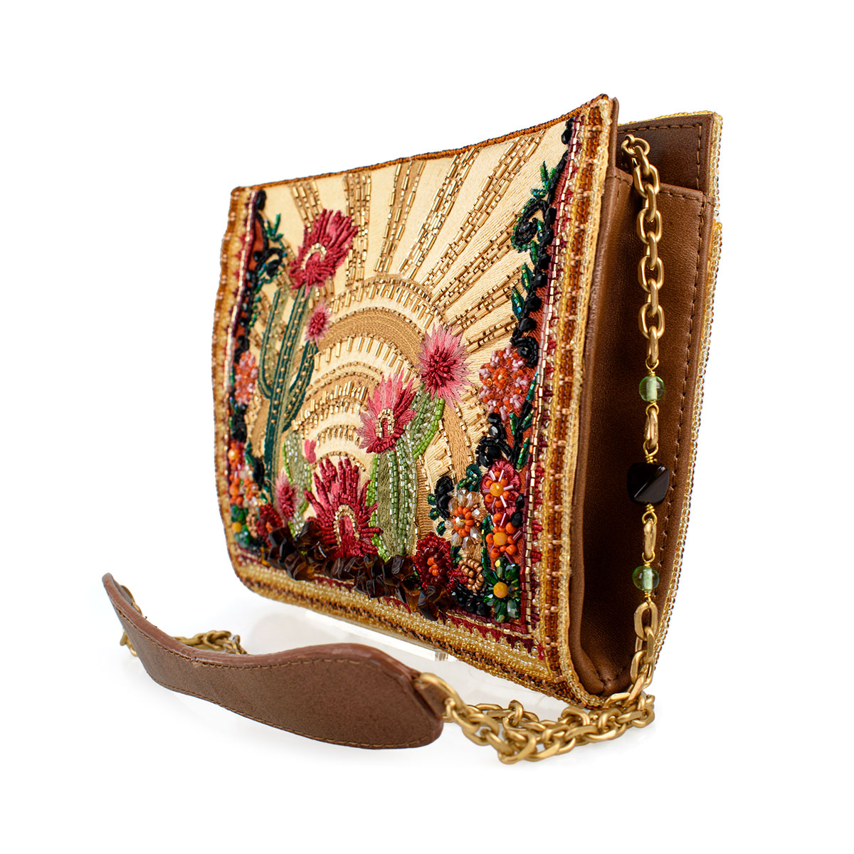 Mary Frances Desert Sunrise Crossbody Clutch