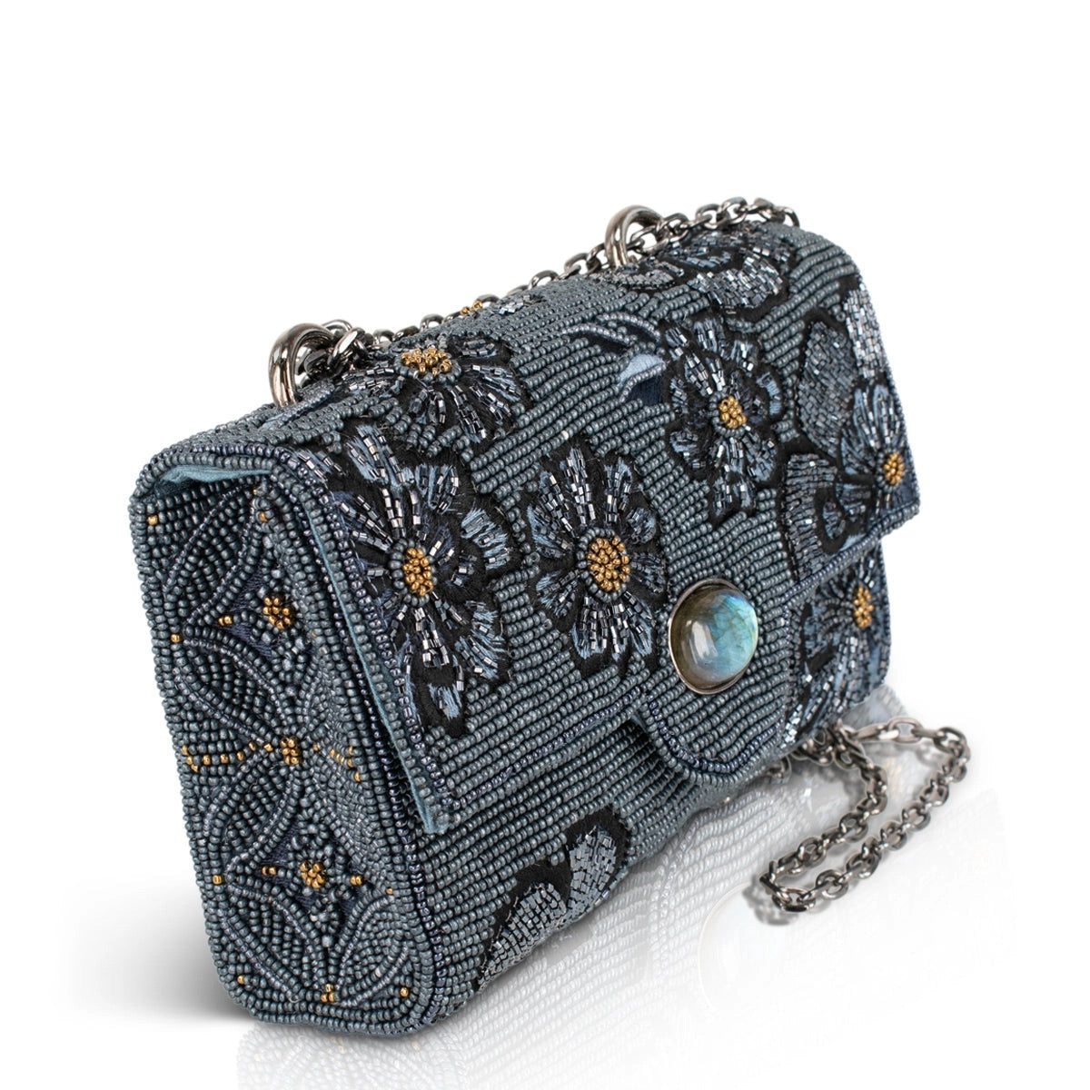 Mary Frances Azure Crossbody/Shoulder Handbag