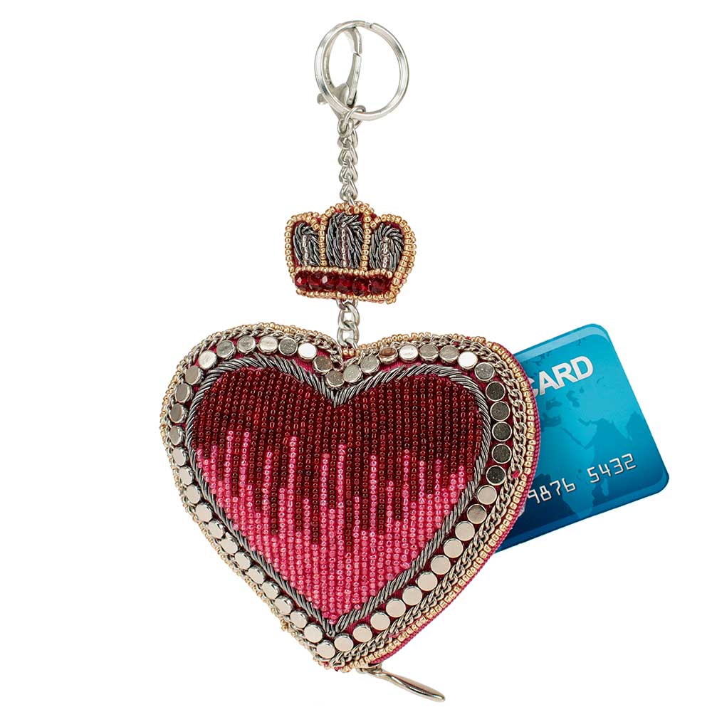 Mary Frances Have a Heart Coin Purse