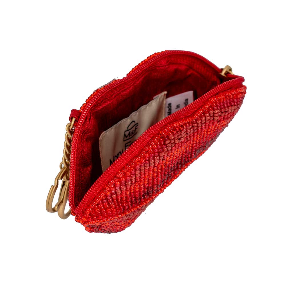 Mary Frances XOXO Coin Purse/Key Fob Bag Charm
