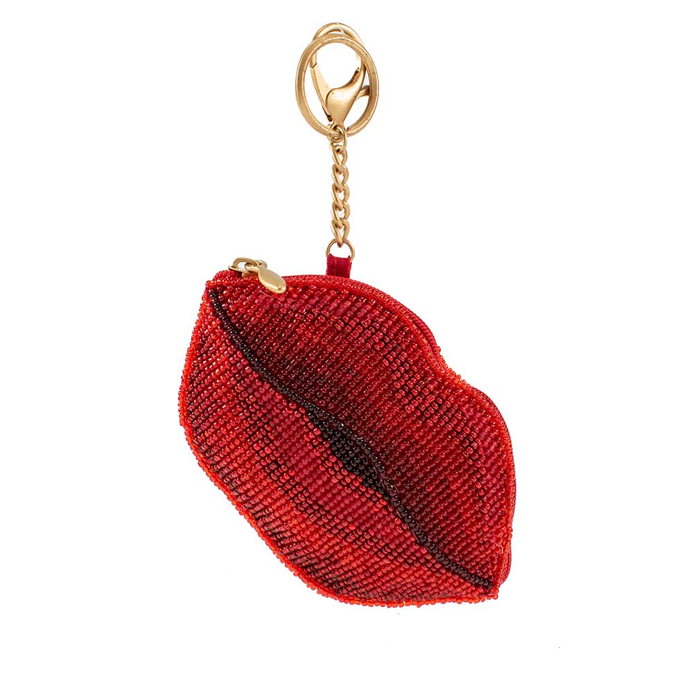 Mary Frances XOXO Coin Purse/Key Fob Bag Charm