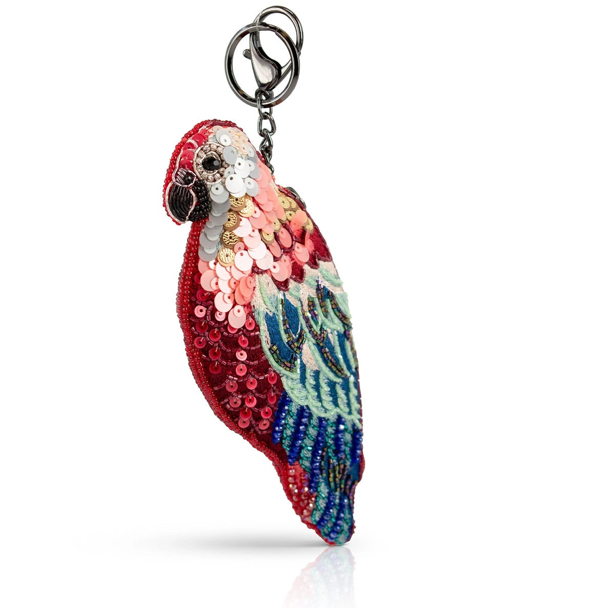 Mary Frances Rainforest Parrot Coin Purse