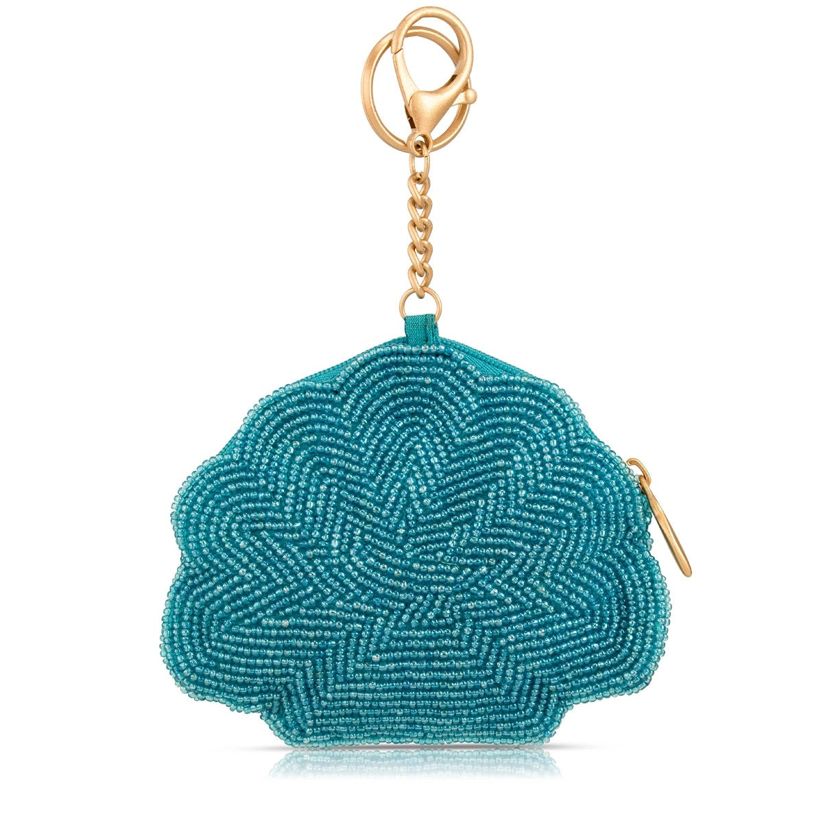Mary Frances Blue Cove Coin Purse/Key Fob Bag Charm
