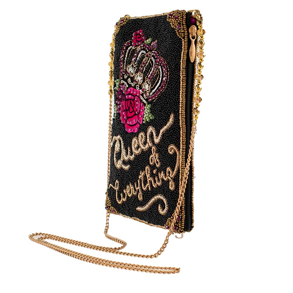 Mary Frances Queen of Everything Crossbody Phone Bag