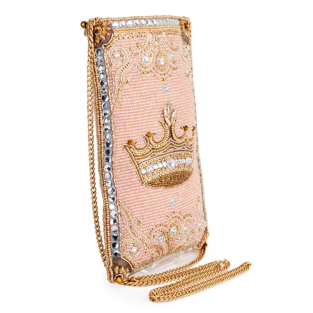 Mary Frances Crowned Jewel Crossbody Phone Bag