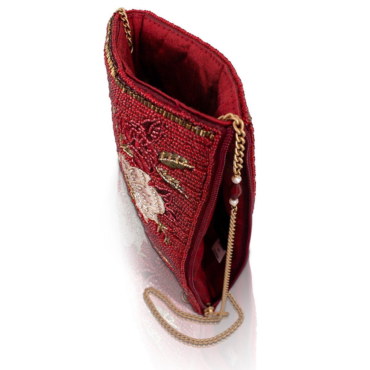 Mary Frances Eastern Bloom Crossbody Phone Bag