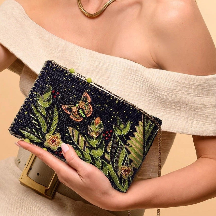 Mary Frances Enchanting Evening Crossbody Phone Bag