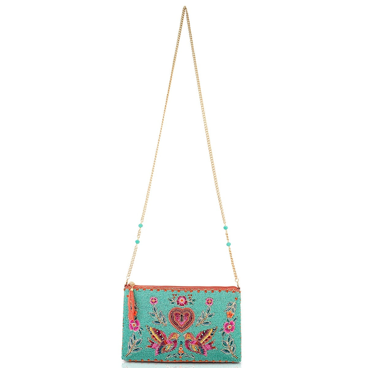 Mary Frances Two in Love Mini Crossbody Handbag